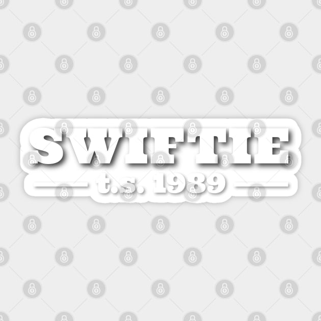 Taylor Swift no.02 Sticker by aleajsstuff